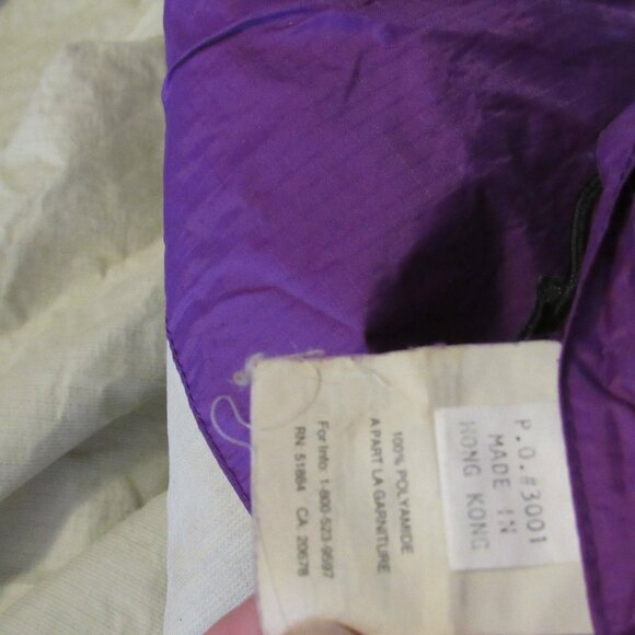 Vintage 90s PATAGONIA 86161 Seam Sealed Teal Green Hooded Rain Jacket sz XL/XXL - Picture 6 of 8